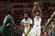 Nov 8, 2013; Stillwater, OK, USA; Oklahoma State Cowboys guard Marcus Smart (33) shoots as Michael Cobbins (20) post up in front of Mississippi Valley State Delta Devils center Julius Francis (31) in the first half at Gallagher-Iba Arena. Mandatory Credit