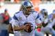 CHICAGO, IL - NOVEMBER 10: Matthew Stafford #9 of the Detroit Lions looks for a receiver against the Chicago Bears at Soldier Field on November 10, 2013 in Chicago, Illinois. The Lions defeated the Bears 21-19. (Photo by Jonathan Daniel/Getty Images)