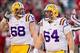 Former LSU left tackle Josh Dworaczyk and center P.J. Lonergan are experienced offensive lineman the Tigers miss.