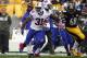 PITTSBURGH, PA - NOVEMBER 10: Jairus Byrd #31 of the Buffalo Bills runs after catching an interception in the first half against the Pittsburgh Steelers during the game on November 10, 2013 at Heinz Field in Pittsburgh, Pennsylvania. (Photo by Justin K.