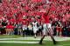 ATHENS, GA - NOVEMBER 9: Todd Gurley #3 of the Georgia Bulldogs celebrates after scoring a touchdown against the Appalachian State Mountaineers at Sanford Stadium on November 9, 2013 in Athens, Georgia. (Photo by Scott Cunningham/Getty Images)