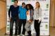 Nadal and Williams flanked by Juan Martin del Potro and Victoria Azarenka at 2013 exhibition in New York.