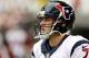 GLENDALE, AZ - NOVEMBER 10: Quarterback Case Keenum #7 of the Houston Texans warms up for the game with the Arizona Cardinals at University of Phoenix Stadium on November 10, 2013 in Glendale, Arizona. (Photo by Stephen Dunn/Getty Images)
