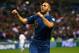 PARIS, FRANCE - OCTOBER 15: Karim Benzema of France celebrates scoring his teams third goal during the FIFA 2014 World Cup Qualifying Group I match between France and Finland at the Stade de France on October 15, 2013 in Paris, France. (Photo by Julian