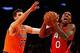 Quick point guards like Jeff Teague have abused Bargnani in pick-and-rolls.