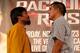 BEVERLY HILLS, CA - AUGUST 08: Manny Pacquiao (L) and Brandon Rios pose at a press conference previewing their upcoming match at Beverly Hills Hotel on August 8, 2013 in Beverly Hills, California. (Photo by Stephen Dunn/Getty Images)