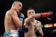 CARSON, CA - OCTOBER 13: Brandon Rios punches Mike Alvarado on his way to a seventh round TKO win during the WBO Latino Super Lightweight Title fight at The Home Depot Center on October 13, 2012 in Carson, California. (Photo by Harry How/Getty Images)