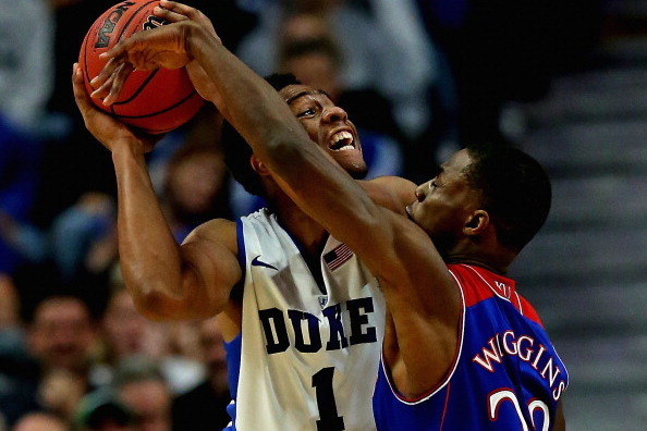 David Thompson :Touch the top of the backboard! 