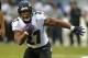 CHICAGO, IL - NOVEMBER 17: Ray Rice #27 of the Baltimore Ravens runs for a touchdown against the Chicago Bears at Soldier Field on November 17, 2013 in Chicago, Illinois. (Photo by Jonathan Daniel/Getty Images)