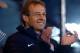 GLASGOW, UNITED KINGDOM - NOVEMBER 15: Head coach Jurgen Klinsmann of USA looks on during the International Friendly match between Scotland and USA at Hampden Park on November 15, 2013 in Glasgow, Scotland. (Photo by Mark Runnacles/Getty Images)