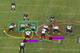 The guards were active all day, pulling around to pave the way for the backs; courtesy of NFL GameRewind.