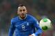 BUCHAREST, ROMANIA - NOVEMBER 19: Konstantinos Mitroglou of Greece in action during the FIFA 2014 World Cup Qualifier Play-off Second Leg match between Romania and Greece at the National Arena on November 19, 2013 in Bucharest, Romania. (Photo by Jamie
