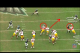 Blockers at the second level are clearing huge holes for Morris.
