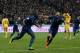 PARIS, FRANCE - NOVEMBER 19: Mamadou Sakho of France celebrates scoring his side's third goal during the FIFA 2014 World Cup Qualifier 2nd Leg Playoff between France and Ukraine at the Stade de France on November 19, 2013 in Paris, France. (Photo by Har