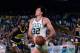 BOSTON, MA - 1986: Kevin McHale #32 of the Boston Celtics drives to the basket during a game against the Indiana Pacers circa 1986 at the Boston Garden in Boston, Massachusetts. NOTE TO USER: User expressly acknowledges and agrees that, by downloading and