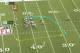 They passed out of the Wildcat on this occasion, surprising the Saints; courtesy of NFL GameRewind.