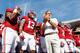 TUSCALOOSA, AL - OCTOBER 26: Head coach Nick Saban of the Alabama Crimson Tide prepares to enter the field with his team prior to facing the Tennessee Volunteers at Bryant-Denny Stadium on October 26, 2013 in Tuscaloosa, Alabama. (Photo by Kevin C. Cox/
