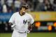 Sep 4, 2013; Bronx, NY, USA; New York Yankees second baseman Robinson Cano (24) rounds the bases on his home run during the first inning against the Chicago White Sox at Yankee Stadium. Mandatory Credit: Anthony Gruppuso-USA TODAY Sports