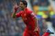 LIVERPOOL, ENGLAND - NOVEMBER 23: Luis Suarez of Liverpool celebrates scoring his team's second goal during the Barclays Premier League match between Everton and Liverpool at Goodison Park on November 23, 2013 in Liverpool, England. (Photo by Alex Lives