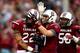 Brandon Wilds (No. 22) returned at tailback for the Gamecocks.