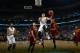 NEW ORLEANS, LA - NOVEMBER 22: Eric Gordon #10 of the New Orleans Pelicans glides to the basket against the Cleveland Cavaliers during an NBA game on November 22, 2013 at the New Orleans Arena in New Orleans, Louisiana. NOTE TO USER: User expressly acknow