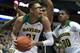 DALLAS, TX - NOVEMBER 8: Isaiah Austin #21 of the Baylor Bears drives to the basket against the Colorado Buffaloes during the Tip-Off Showcase on November 8, 2013 at the American Airlines Center in Dallas, Texas. (Photo by Cooper Neill/Getty Images)