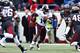 LITTLE ROCK, AR - NOVEMBER 23: Damian Williams #14 of the Mississippi State Bulldogs runs the ball against the Arkansas Razorbacks at War Memorial Stadium on November 23, 2013 in Little Rock, Arkansas. (Photo by Wesley Hitt/Getty Images)