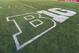 Oct 12, 2013; Madison, WI, USA; The Big Ten logo on the field at Camp Randall Stadium following the game between the Northwestern Wildcats and Wisconsin Badgers. Wisconsin won 35-6. Mandatory Credit: Jeff Hanisch-USA TODAY Sports