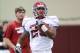 Corey Grant practices at Alabama during his lone season with the Crimson Tide in 2010.