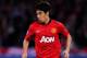 SAN SEBASTIAN, SPAIN - NOVEMBER 05: Shinji Kagawa of Manchester United runs with the ball during the UEFA Champions League Group A match between Real Sociedad de Futbol and Manchester United at Estadio Anoeta on November 5, 2013 in San Sebastian, Spain.