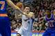 Nov 27, 2013; Los Angeles, CA, USA; Los Angeles Clippers shooting guard J.J. Redick (4) in action against the Los Angeles Clippers at Staples Center. Mandatory Credit: Richard Mackson-USA TODAY Sports