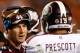 Mississippi State head coach Dan Mullen (left) and QB Dak Prescott