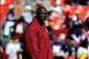 Oct 20, 2013; Landover, MD, USA; Washington Redskins special teams coach Keith Burns on the field before the game against the Chicago Bears at FedEX Field. Mandatory Credit: Brad Mills-USA TODAY Sports