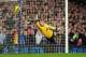 LONDON, ENGLAND - OCTOBER 28: David De Gea of Manchester United fails to stop a free kick by Juan Mata of Chelsea during the Barclays Premier League match between Chelsea and Manchester United at Stamford Bridge on October 28, 2012 in London, England. (