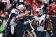 The Pats offense was clicking for much of the day.