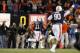 AUBURN, AL - NOVEMBER 30: Chris Davis #11 of the Auburn Tigers returns a missed field goal for the winning touchdown in their 34 to 28 win over the Alabama Crimson Tide at Jordan-Hare Stadium on November 30, 2013 in Auburn, Alabama. (Photo by Kevin C. C