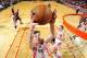 HOUSTON, TX - NOVEMBER 27: Omer Asik #3 of the Houston Rockets rebounds the ball against the Atlanta Hawks on November 27, 2013 at the Toyota Center in Houston, Texas. NOTE TO USER: User expressly acknowledges and agrees that, by downloading and or using