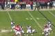 Again, Manning from just in front of midfield...