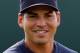 SARASOTA, FL - MARCH 11: Outfielder Jacoby Ellsbury #2 of the Boston Red Sox smiles just before the start of the Grapefruit League Spring Training Game against the Baltimore Orioles at Ed Smith Stadium on March 11, 2012 in Sarasota, Florida. (Photo by J