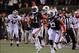 Nov 30, 2013; Auburn, AL, USA; Auburn Tigers cornerback Chris Davis (11) runs the game-winning touchdown against the Alabama Crimson Tide at Jordan Hare Stadium. Mandatory Credit: Shanna Lockwood-USA TODAY Sports
