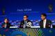 COSTA DO SAUIPE, BAHIA - DECEMBER 04: (L-R) FIFA Head of Media Delia Fischer, FIFA Marketing Director Thierry Weil and Brazilian Deputy Sports Minister Luis Fernandes attends a press conference during a media day ahead of the Final Draw for the 2014 FIFA