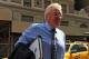 Jun 27, 2013; New York, NY, USA; New York Rangers president and general manager Glen Sather arrives at the Westin Hotel for the NHL Board of Governors meeting. Mandatory Credit: Joe Camporeale-USA TODAY Sports