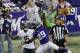 MINNEAPOLIS, MN - DECEMBER 1: Xavier Rhodes #29 of the Minnesota Vikings tips a pass intended for Brandon Marshall #15 of the Chicago Bears during the first quarter of the game on December 1, 2013 at Mall of America Field at the Hubert H. Humphrey Metrodo