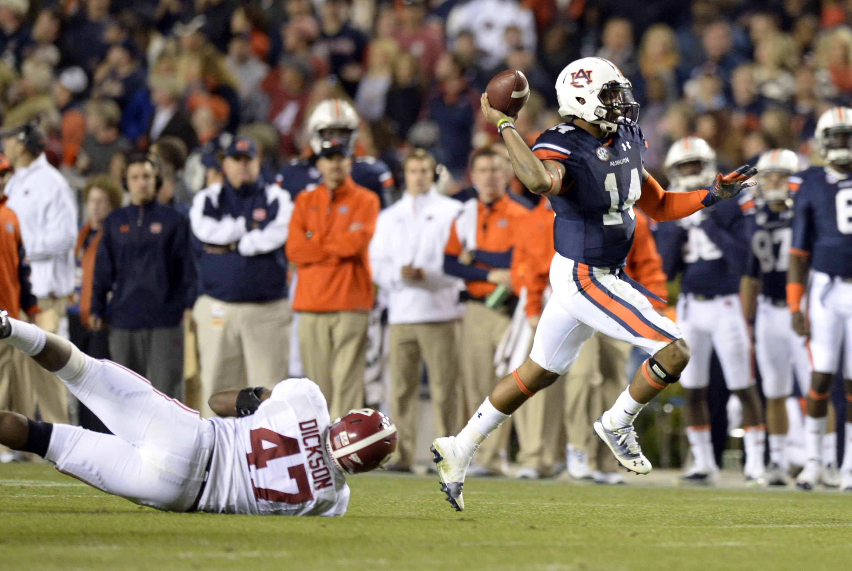 Auburn football: Nick Marshall, Chris Davis earn SEC weekly honors