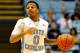 CHAPEL HILL, NC - NOVEMBER 08: Nate Britt #0 of the North Carolina Tar Heels brings the ball up the court against the Oakland Golden Grizzlies during play at the Dean Smith Center on November 8, 2013 in Chapel Hill, North Carolina. North Carolina won 84-