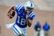 DURHAM, NC - SEPTEMBER 21: Brandon Connette #18 of the Duke Blue Devils during their game at Wallace Wade Stadium on September 21, 2013 in Durham, North Carolina. (Photo by Streeter Lecka/Getty Images)