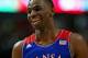 CHICAGO, IL - NOVEMBER 12: Andrew Wiggins #22 of the Kansas Jayhawks smiles after a win over the Duke Blue Devils during the State Farm Champions Classic at the United Center on November 12, 2013 in Chicago, Illinois. Kansas defeated Duke 94-83. (Photo b