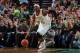 BOSTON, MA - DECEMBER 6: Gerald Wallace #45 of the Boston Celtics dribbles the ball against the Denver Nuggets on December 6, 2013 at the TD Garden in Boston, Massachusetts. NOTE TO USER: User expressly acknowledges and agrees that, by downloading and o