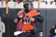 Dec 7, 2013; Stillwater, OK, USA; Oklahoma State Cowboys quarterback Clint Chelf (10) looks to pass the ball during the first quarter against the Oklahoma Sooners at Boone Pickens Stadium. Mandatory Credit: Richard Rowe-USA TODAY Sports