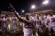 TEMPE, AZ - DECEMBER 07: Wide receiver Keanu Nelson #20 of the Stanford Cardinal celebrates after defeating the Arizona State Sun Devils 38-14 in the Pac 12 Championship game at Sun Devil Stadium on December 7, 2013 in Tempe, Arizona. (Photo by Christia